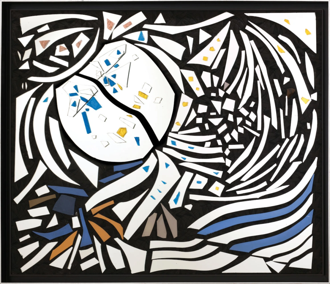 Enrico Baj - Specchio (Miroir)